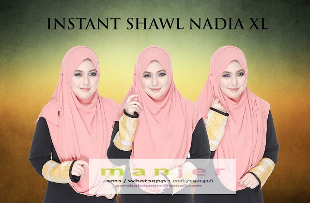 INSTANT SHAWL MOSS CREPE