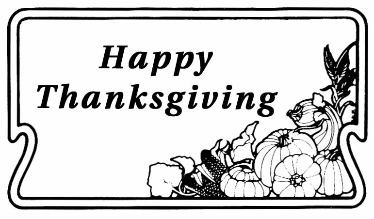 Happy Thanksgiving Clip Art=