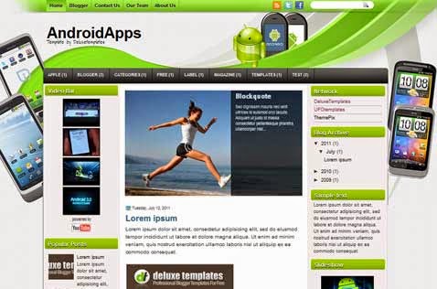 Android Apps Blogger Template
