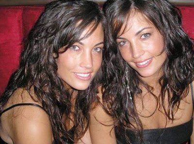 beautiful and sexy twin girls