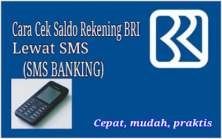 Cek saldo rekening lewat sms