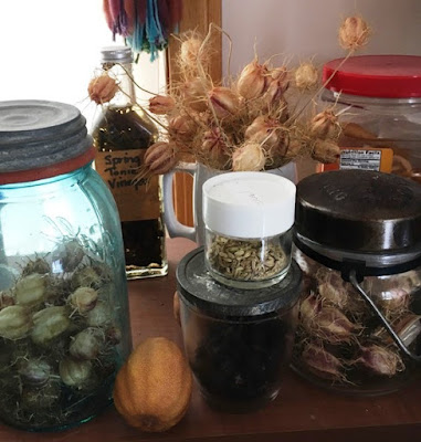 jars of seeds