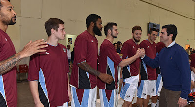 Conferencia de prensa del gobernador Urtubey por Salta Basket.