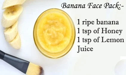 Banana Face Pack For Oily Skin