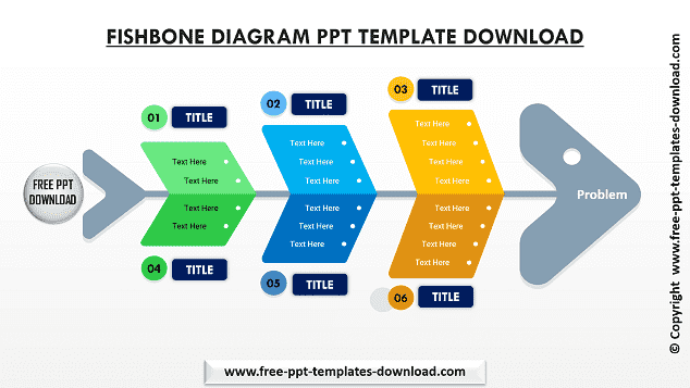 Fishbone Diagram PPT Template Download