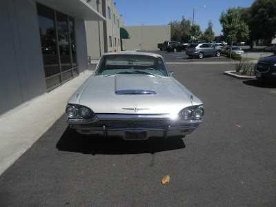 Faded 1965 Thunderbird before restoration at Almost Everything 