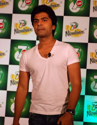 Actor Simbu at 7UP Dance For Me Contest Chennai