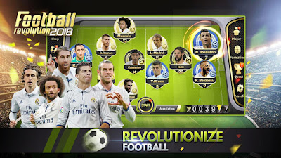 Tampilan Game Soccer Revolution 2018 Android
