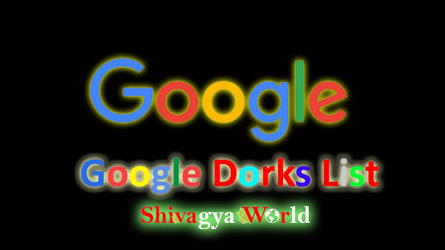 Complete Google Dorks List in 2020 For Ethical Hacking and Penetration Testing