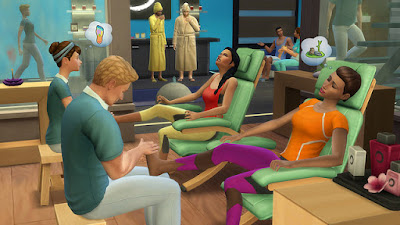 The Sims 4 Spa Day Addon-RELOADED