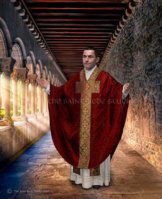 Red vestments