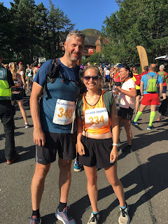 Me with Billy before the start of the race.