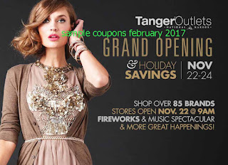 free Tanger Outlet coupons february 2017