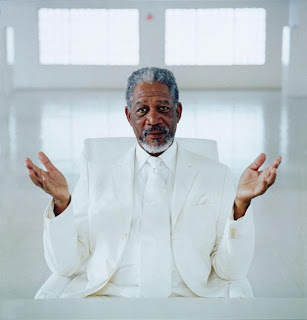 Don't anger Morgan Freeman. Just make the damn movie.