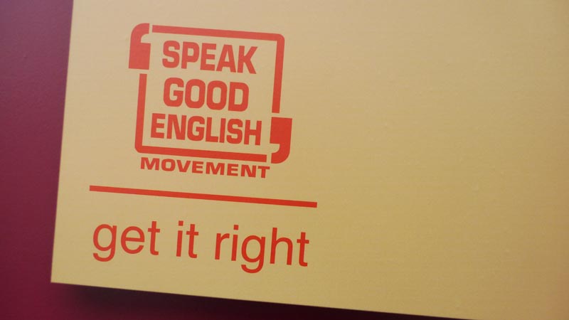  Speak Good English