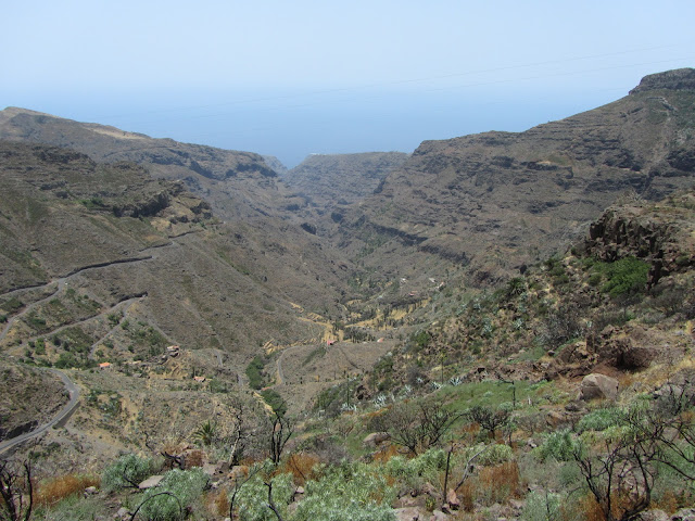 LA GOMERA CHIPUDE - LA FORTALEZA - MIRADOR DE IGUALERO - ALTO GARAJONAY, Barranco de Erque