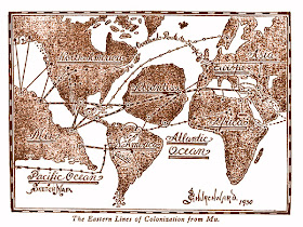 Mapa Atlantida - Mu 
