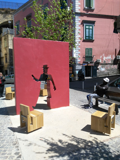 Monumento a Totò-Piazza sanità-Rione Sanità-Napoli