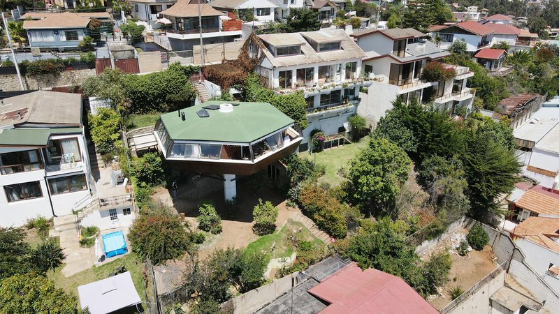 La historia de la casa con forma de platillo volador de Viña del Mar