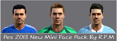 Pes 2013 New Mini Face Pack By R.P.M