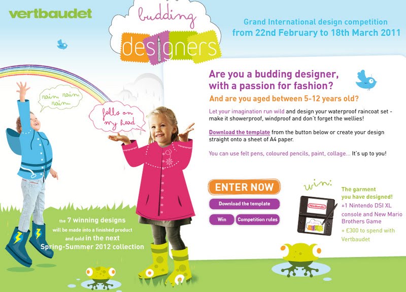 Sweet Craftiness: Vertbaudet's 2011 Children's Design Competition