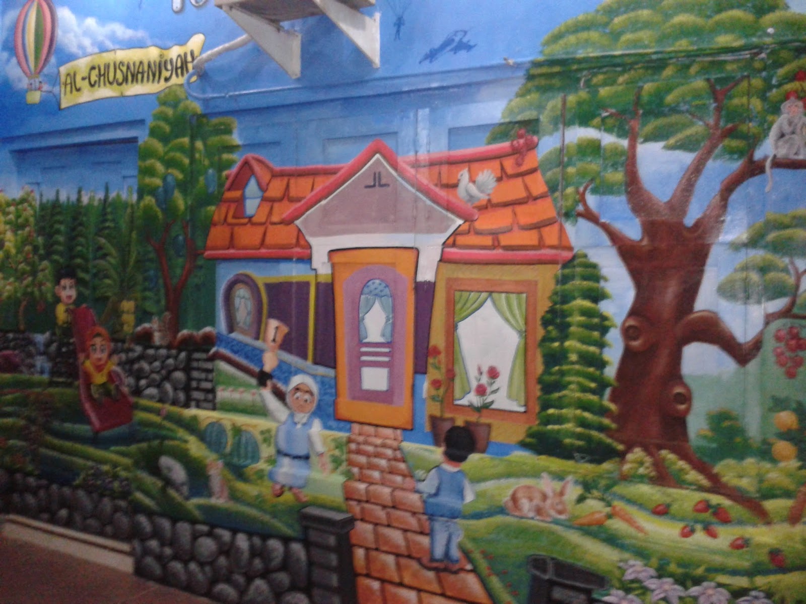 Lukisan Naturalis Jasa Mural Lukis Tembok Murah