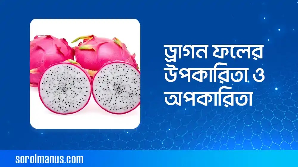 ড্রাগন ফলের উপকারিতা ও অপকারিতা