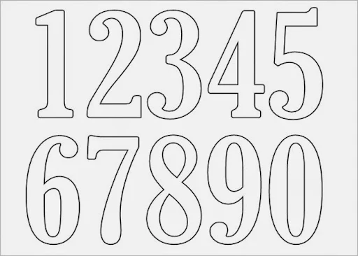 CONFESSIONS OF A PLATE ADDICT Pottery Barn Inspired Valentine Countdown Calendar Numbers