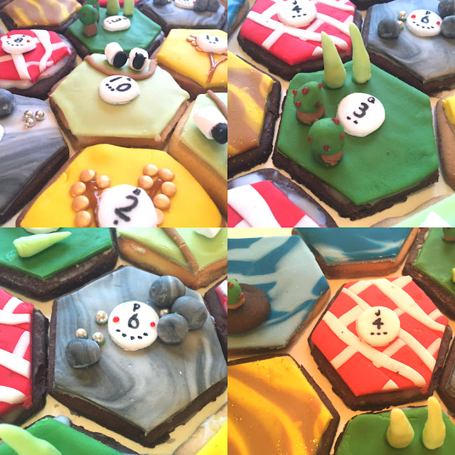 Cookies of Catan edible Settlers of Catan playing board how to 