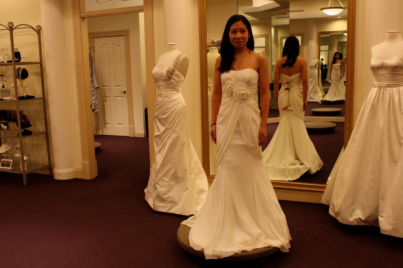 flowy wedding dresses