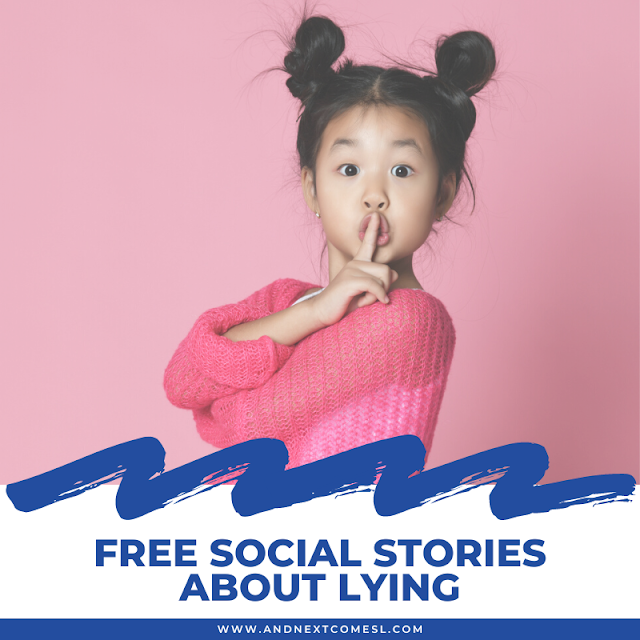 Free social stories about lying and telling the truth