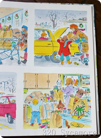 peter spier christmas grocery shopping