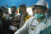 Waspadai Klaster Pengungsian, Wakil Walikota Bagi Masker Dan Atur Jarak Tidur