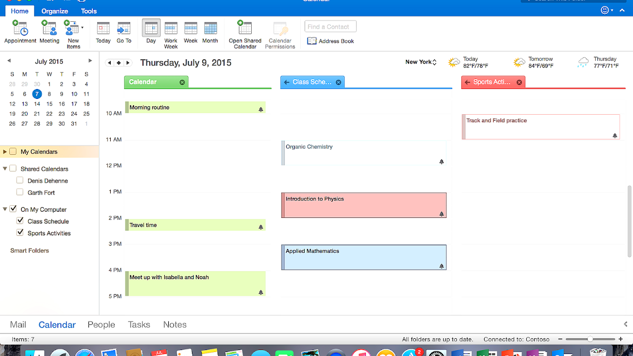 Microsoft Office Outlook Calendar