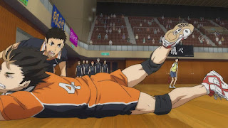 ハイキュー!! アニメ 2期16話 西谷夕 | HAIKYU!! Karasuno vs Wakutani minami