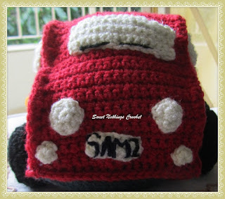 free crochet pattern, crochet car snuggle, crochet stuff toy, crochet amigurumi