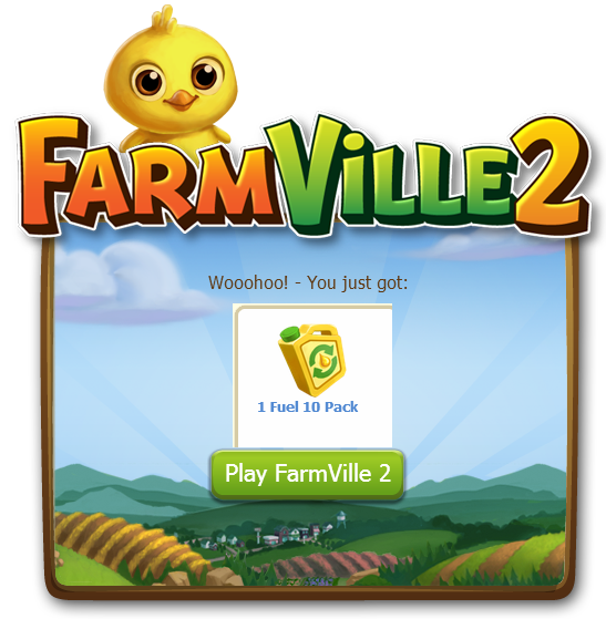 Farmville 2 Free Fuel Pack