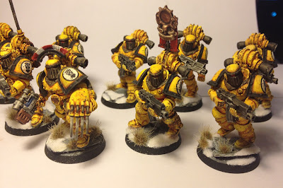 Pre-Heresy Imperial Fists Tactical Squad