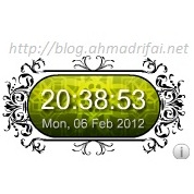 Widget Jam - Widget Clock Untuk Blogger