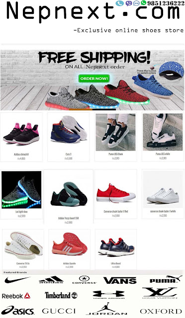 Buy online shoes in nepal