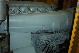 Motor diesel Deutz de 6 cilindros