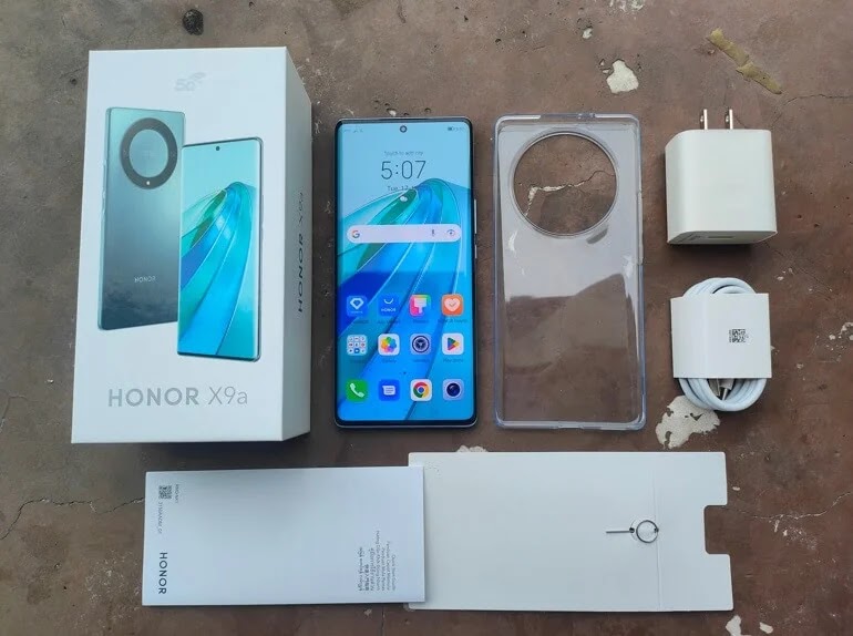 Honor X9a 5G Retail Package