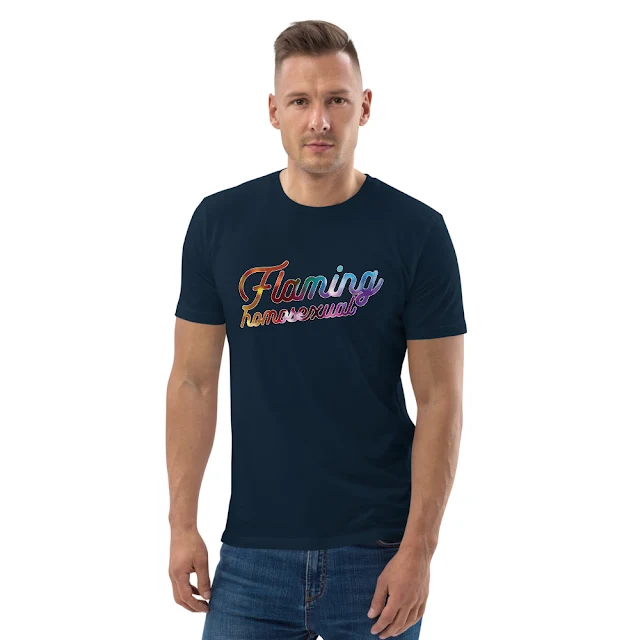 Flaming homosexuality shirt to all cool flaming gay males