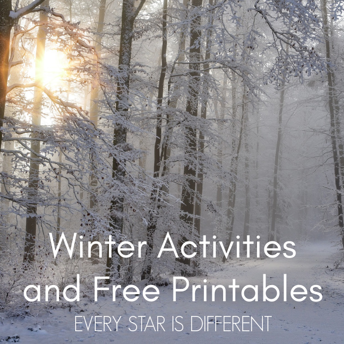 Winter Activities & Free Printables