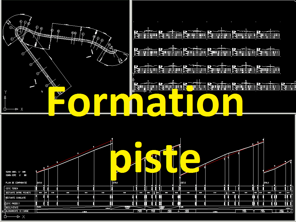 Présentation et initiation sur le logiciel piste - un logiciel la conception des projets routiers.