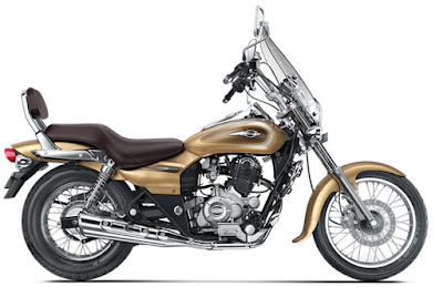  Bajaj Avenger 220 Cruise gold colour hd image