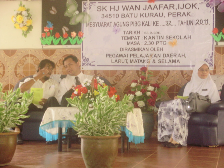 SPBT SK HJ WAN JAAFAR: Mesyuarat Agung PIBG Kali Ke-32, 2011