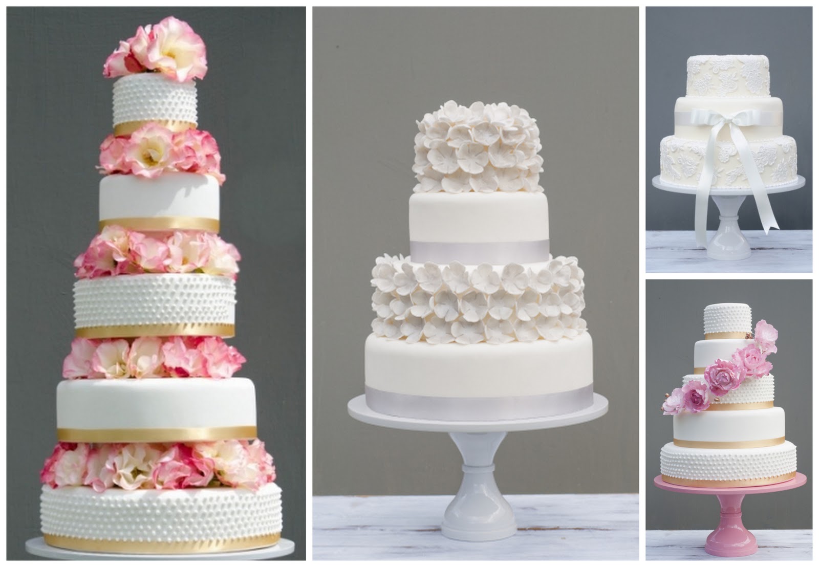 From the Elegant Wedding Cakes