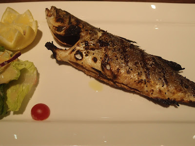 Grilled Whole Sea Bass