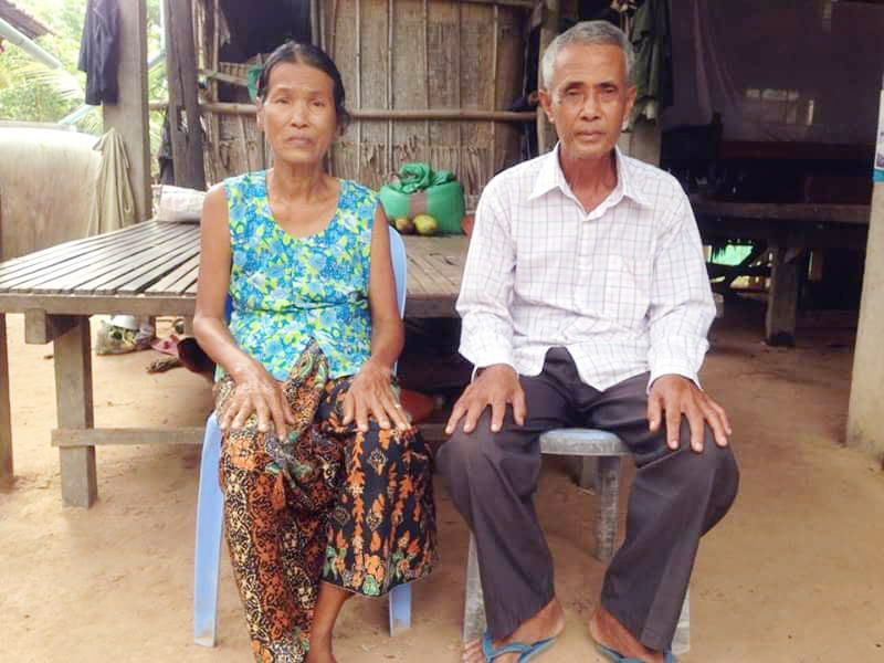 ឧបាសក សេក អ៊ឹម នឹងឧបាសិកា-ភូមិត្រើយឃ្លោក-ខេត្តតាកែវ-khmer